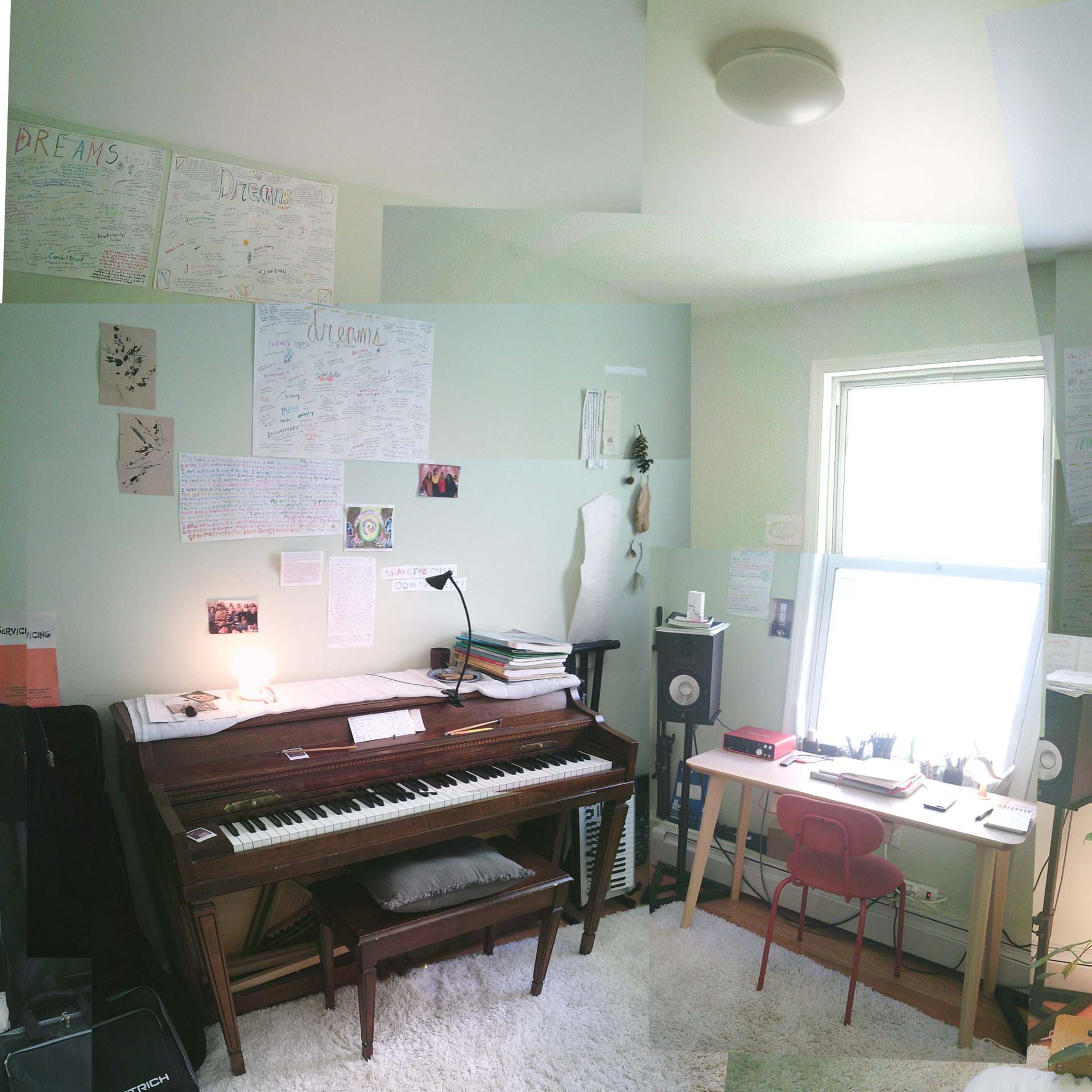 maya's home studio